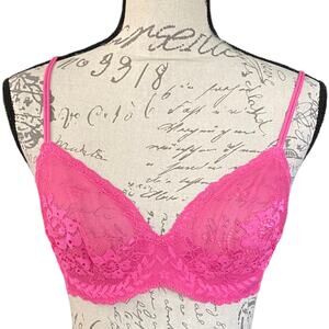 Victoria's Secret Pink Angels Collection Bras Size 34C